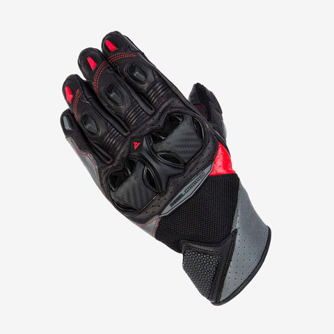 Rękawice Rebelhorn Flux II Black/Grey/Flo Red