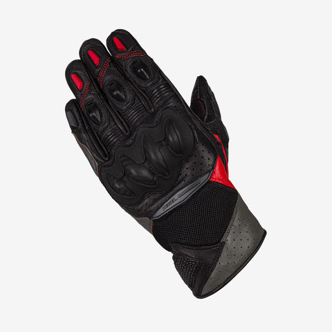 Rękawice Rebelhorn Flux II Lady Black/Grey/Flo Red