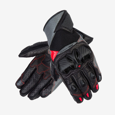 Rękawice Rebelhorn Flux II Black/Grey/Flo Red