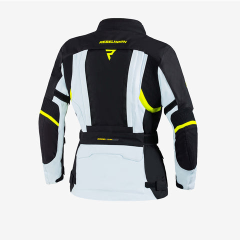 Kurtka Tekstylna Rebelhorn Hardy II Lady Grey/Black/Flo Yellow