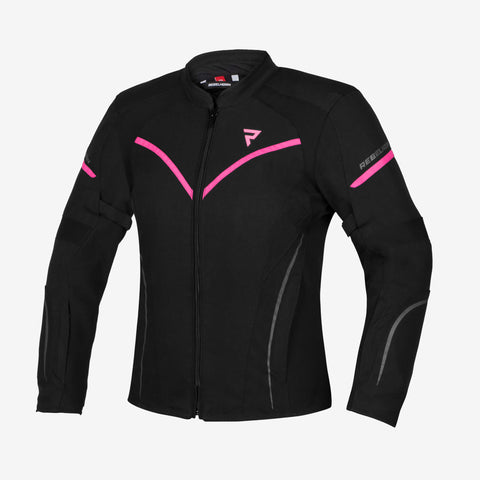 Kurtka Tekstylna Rebelhorn Luna Lady Black/Flo Pink