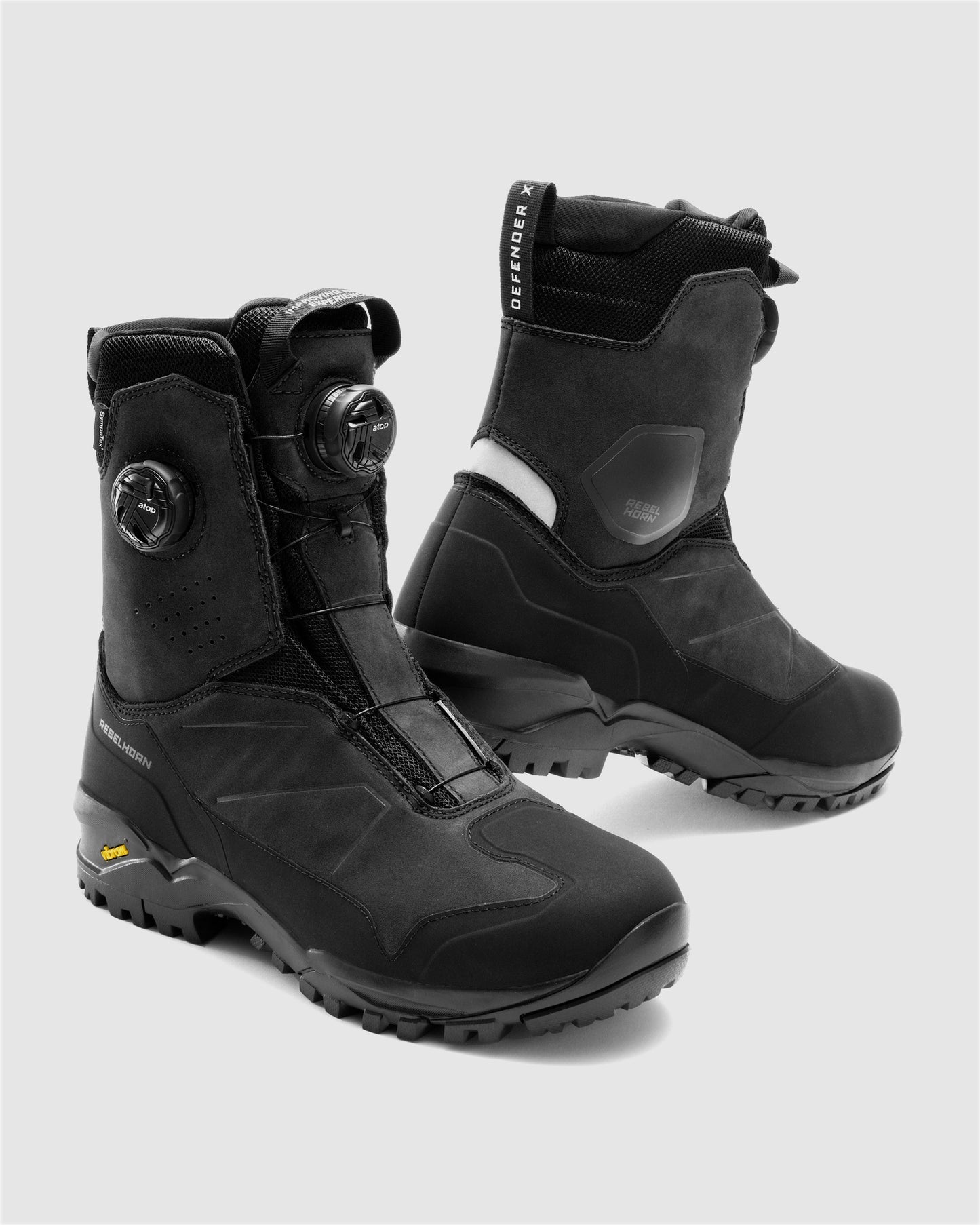 Defender X Buty Motocyklowe Czarne