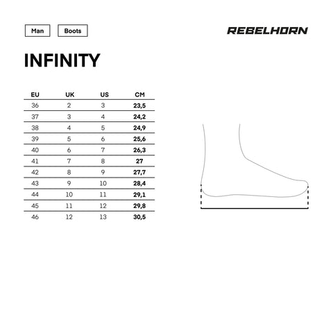 Buty Rebelhorn Infinity Black