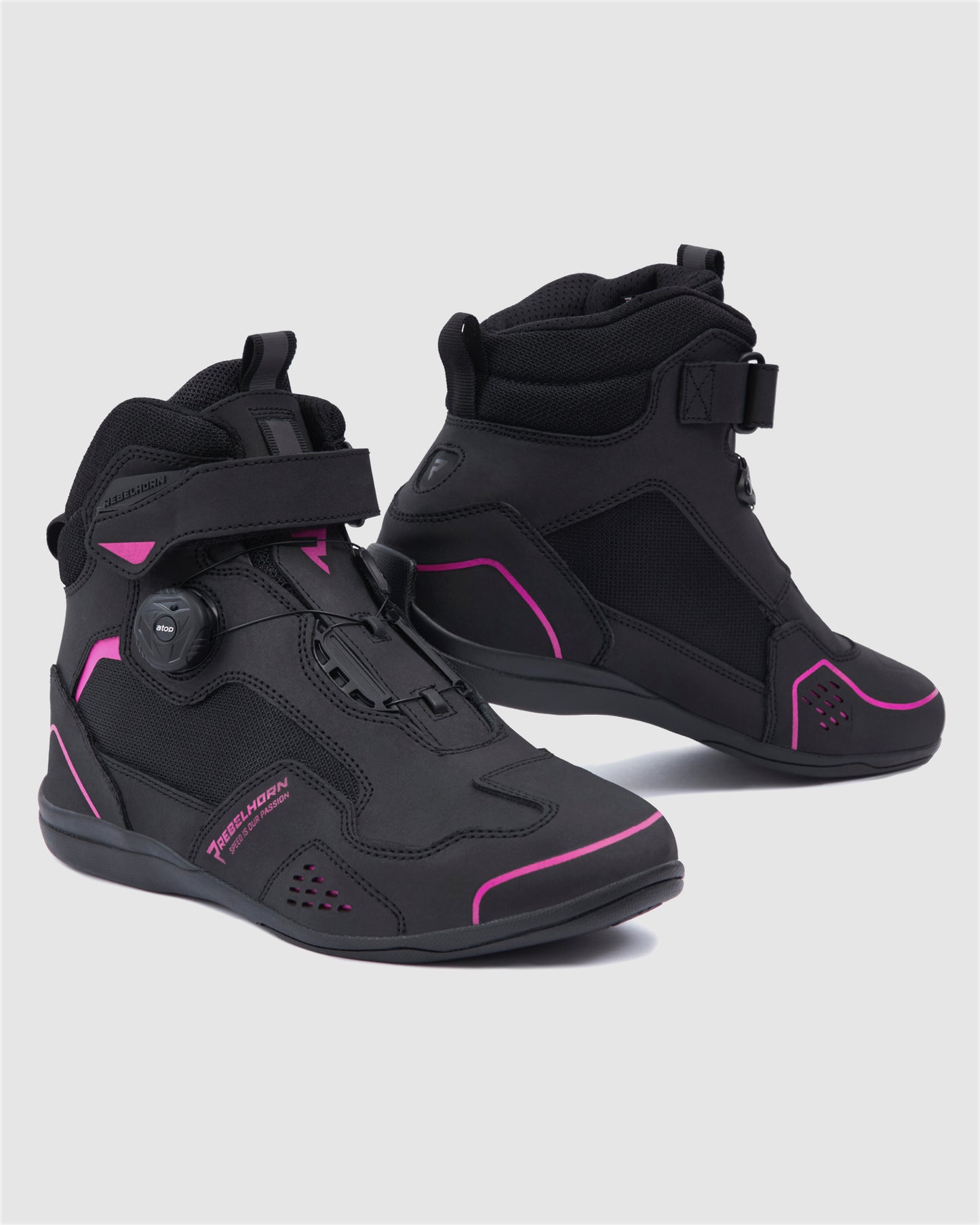 Spark II Damskie Buty Motocyklowe Różowe
