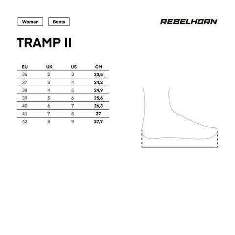 Buty Rebelhorn Tramp II Lady Black/Grey