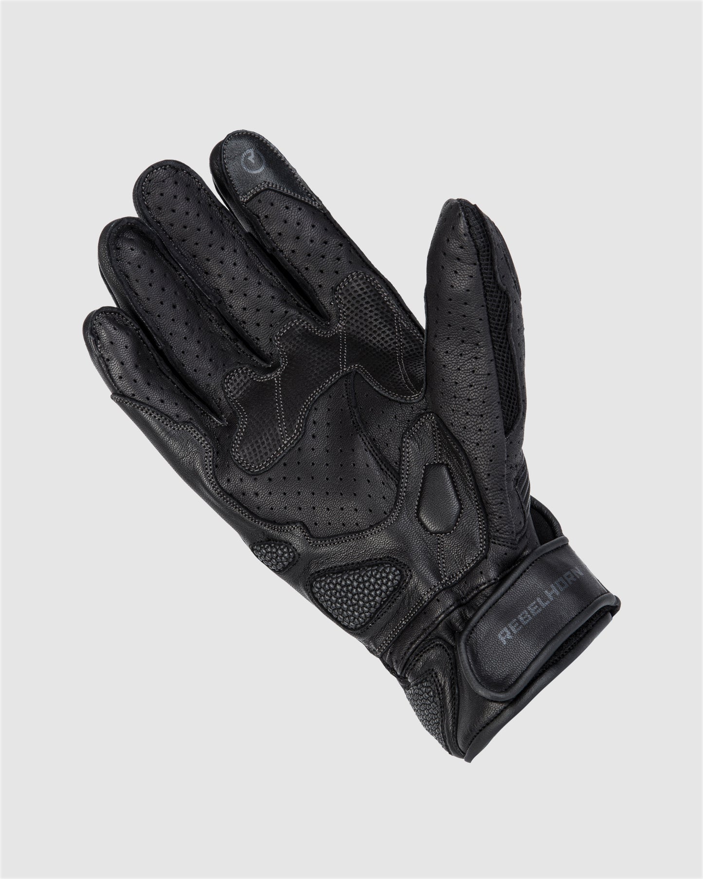 Flux II Rękawice Motocyklowe Czarne