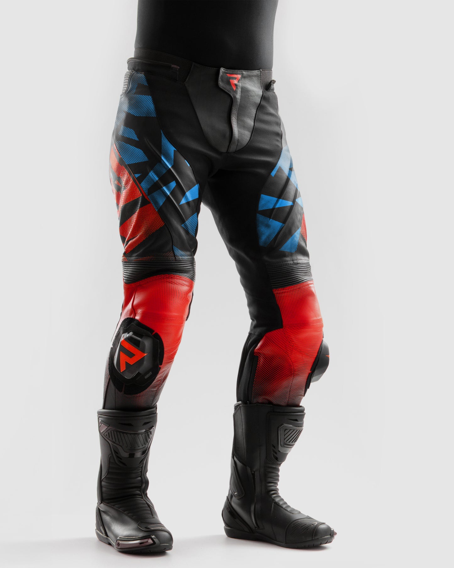 Inferno Spodnie Motocyklowe Niebieskie