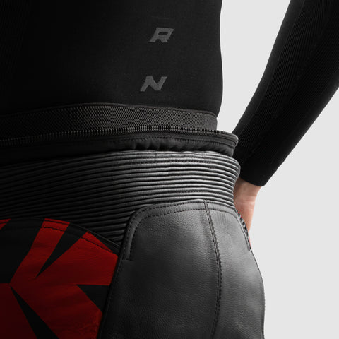 Spodnie Motocyklowe Inferno Black/Blue/White/Red