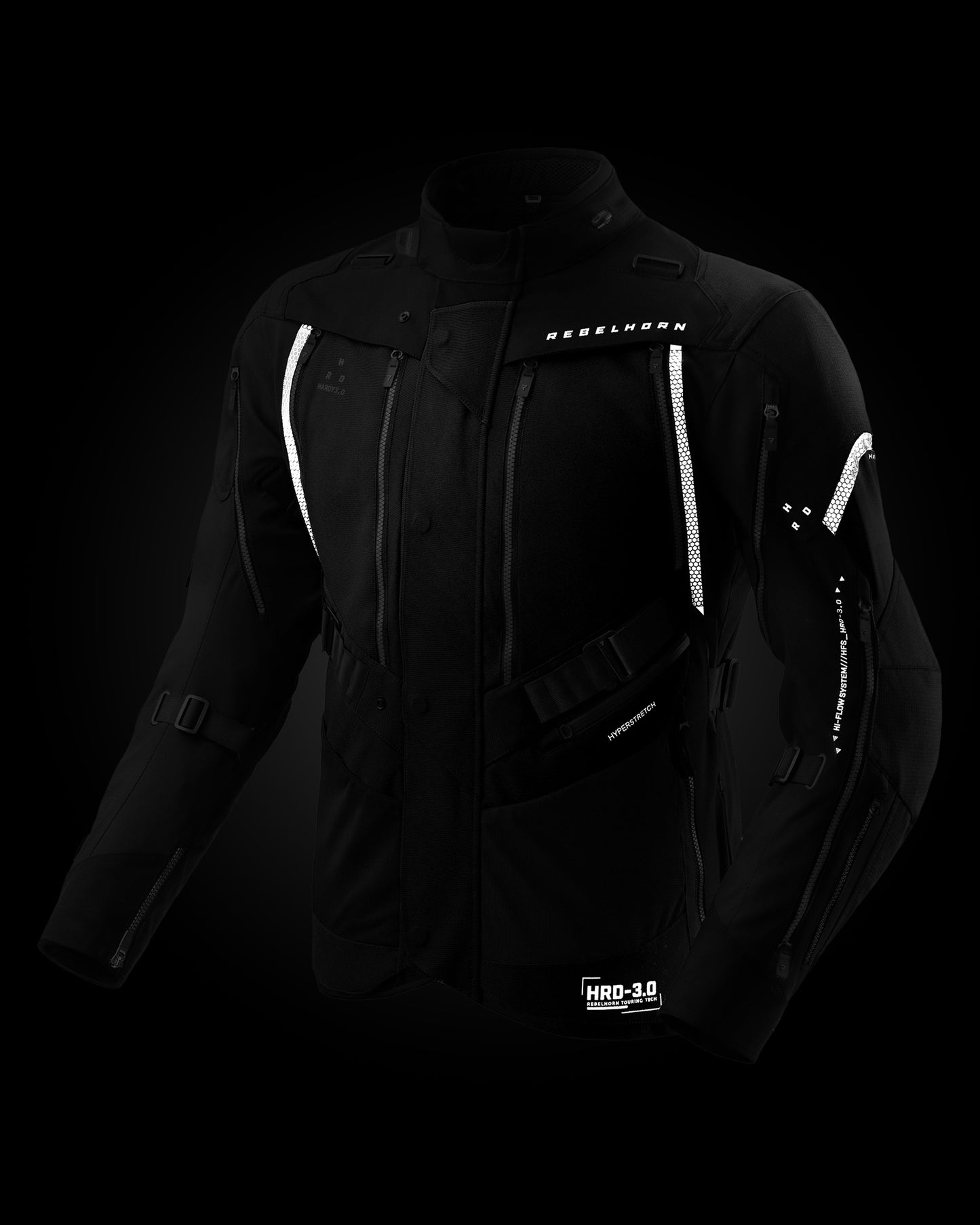Hardy 3.0 Kurtka Motocyklowa Czarna