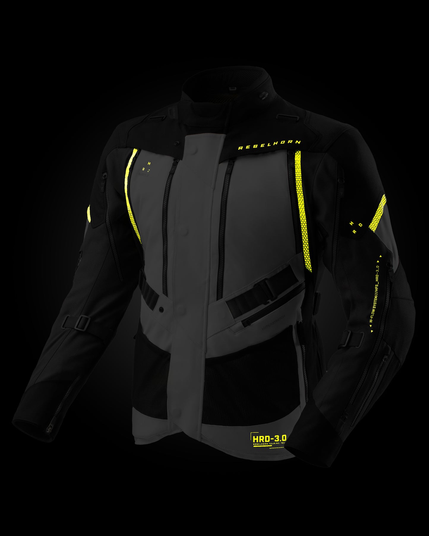 Hardy 3.0 Kurtka Motocyklowa Szara