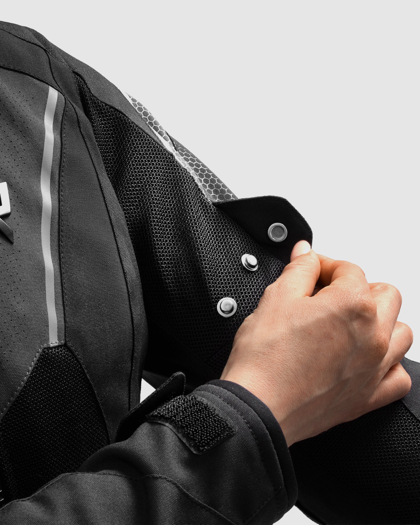 Hiflow V Damska Kurtka Motocyklowa Czarna