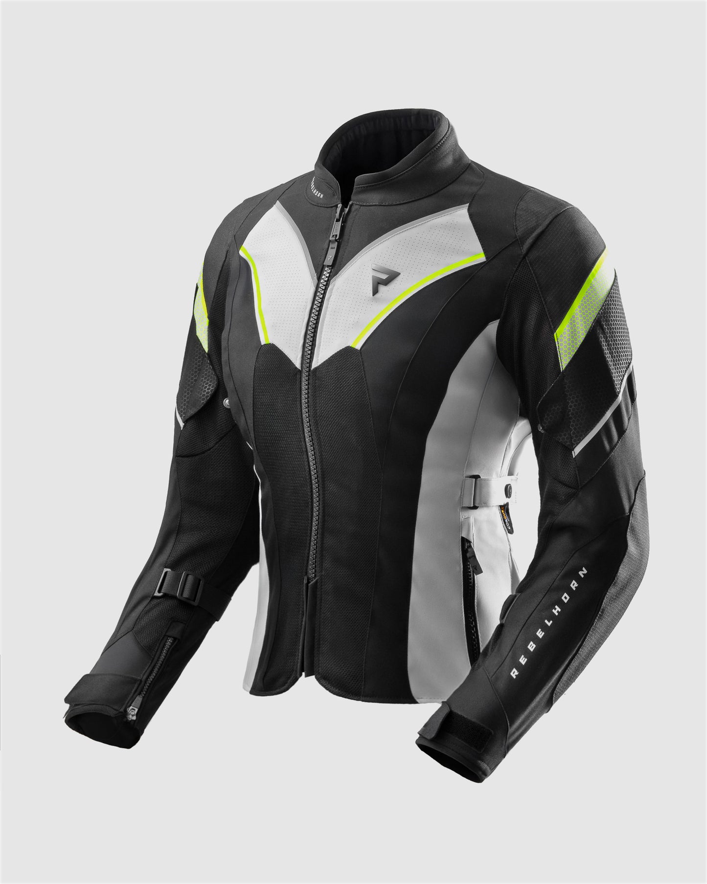 Hiflow V Damska Kurtka Motocyklowa Szara