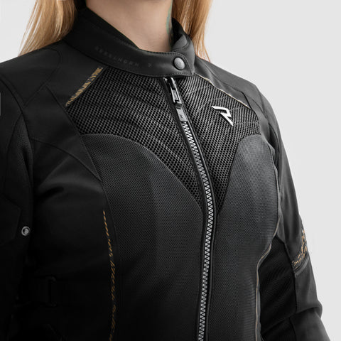 Kurtka Tekstylna Rebelhorn Jax Lady Black Gold