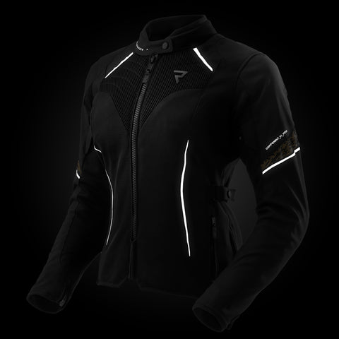 Kurtka Tekstylna Rebelhorn Jax Lady Black Gold
