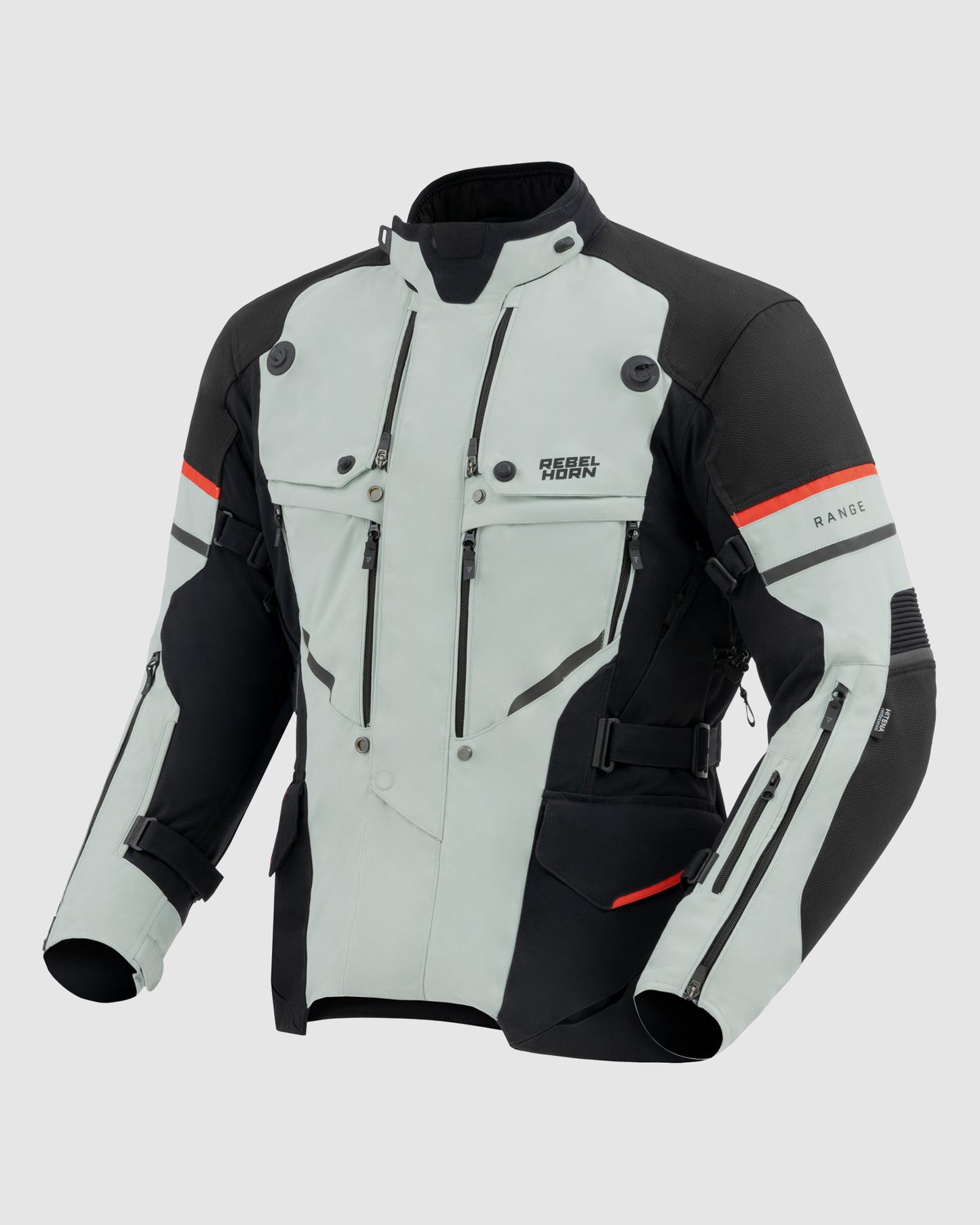 Range Kurtka Motocyklowa Szara