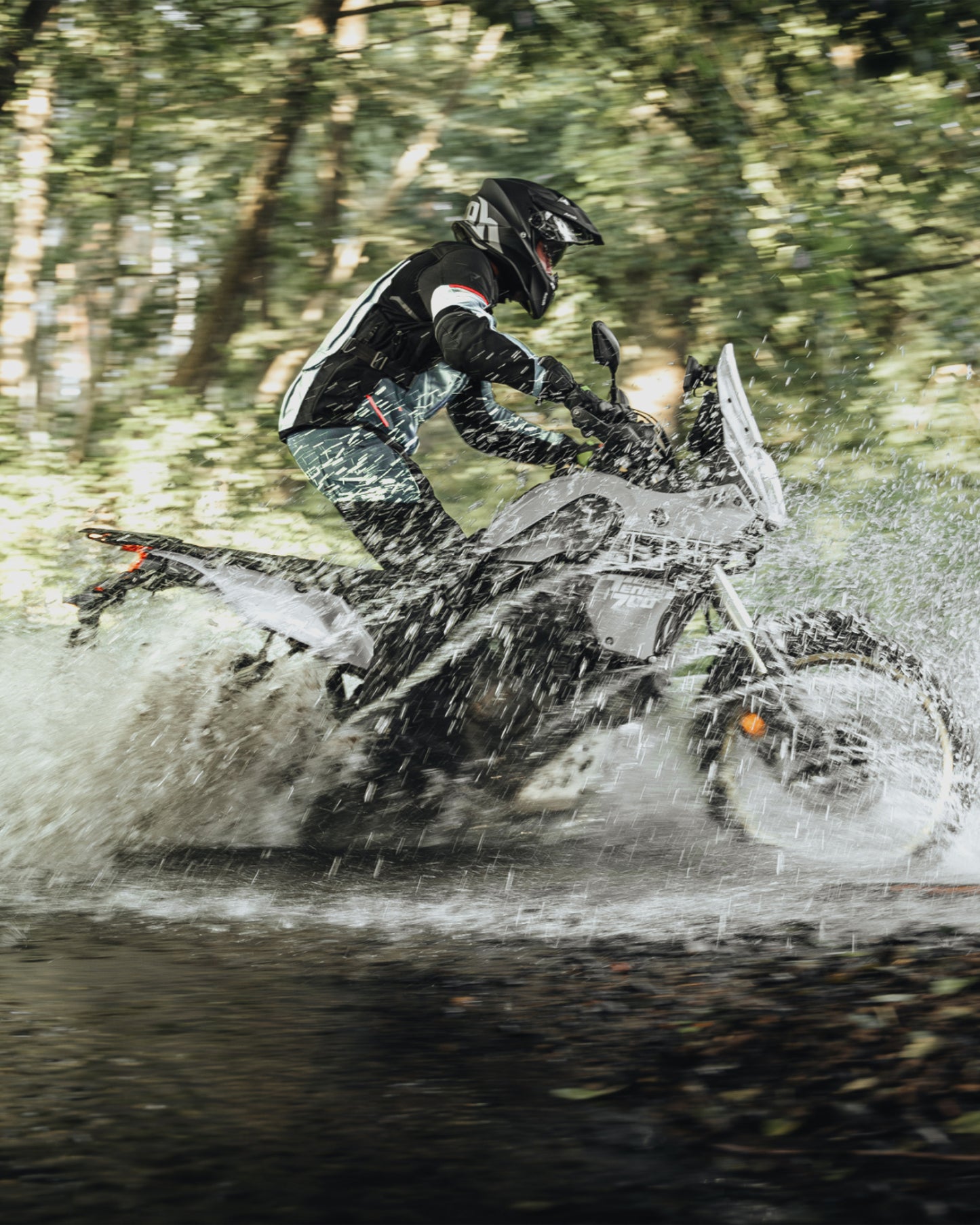 Range Kurtka Motocyklowa Szara