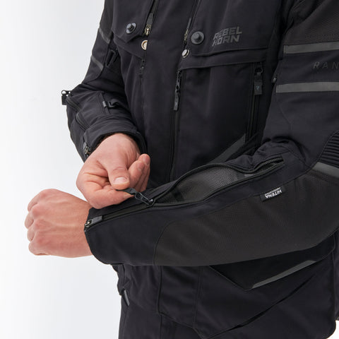 Kurtka Tekstylna Rebelhorn Range Black