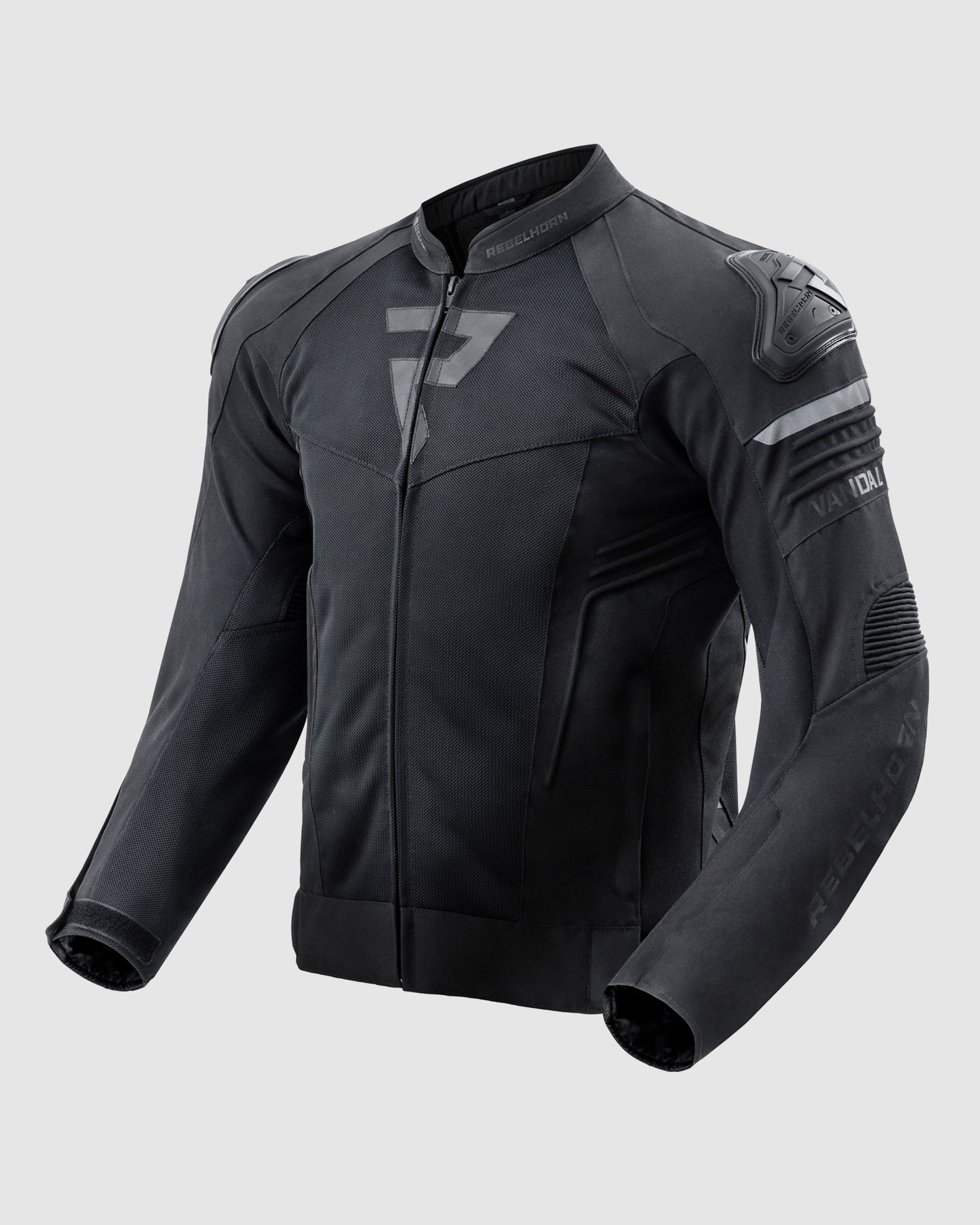 Vandal Kurtka Motocyklowa Mesh Czarna