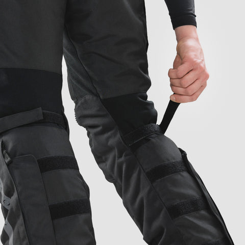Spodnie Tekstylne Rebelhorn Cubby V Black ze Skróconą Nogawką