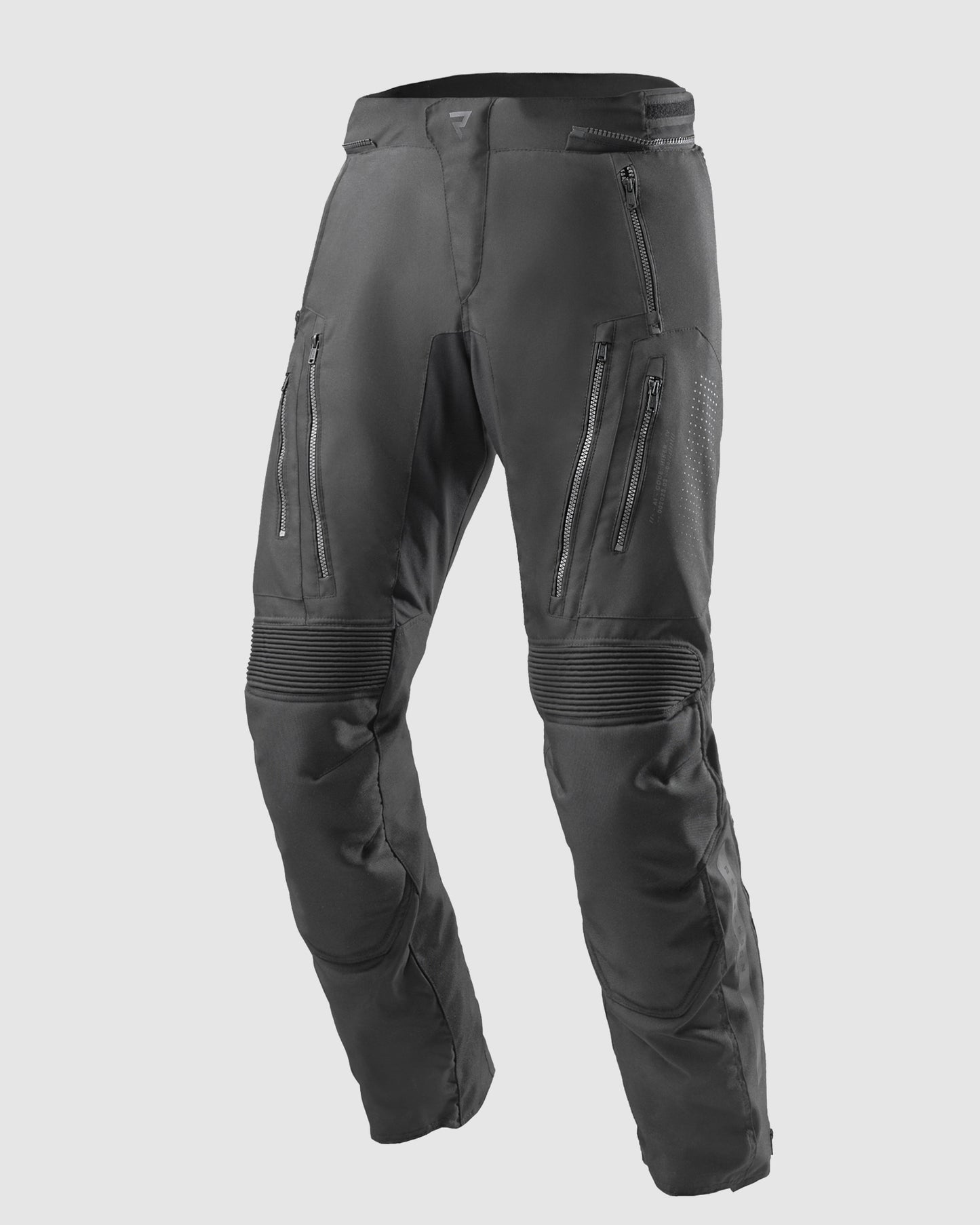 Hiker IV Spodnie Motocyklowe Czarne Skracane