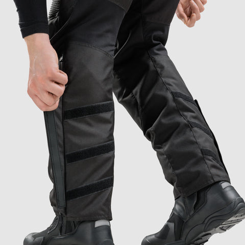 Spodnie Tekstylne Rebelhorn Hiker IV Black z Przedłużaną Nogawką