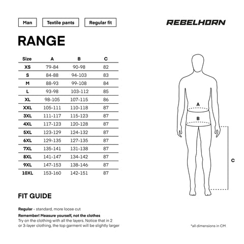 Spodnie Tekstylne Rebelhorn Range Grey/Black/Red
