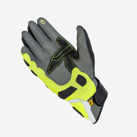 Rękawice Rebelhorn ST Short Black/Grey/Flo Yellow