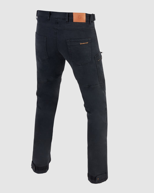 Urban III Jeansy Motocyklowe Sprany Czarny