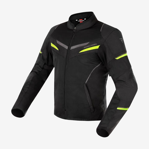 Kurtka Tekstylna Rebelhorn Flux Black/Flo Yellow