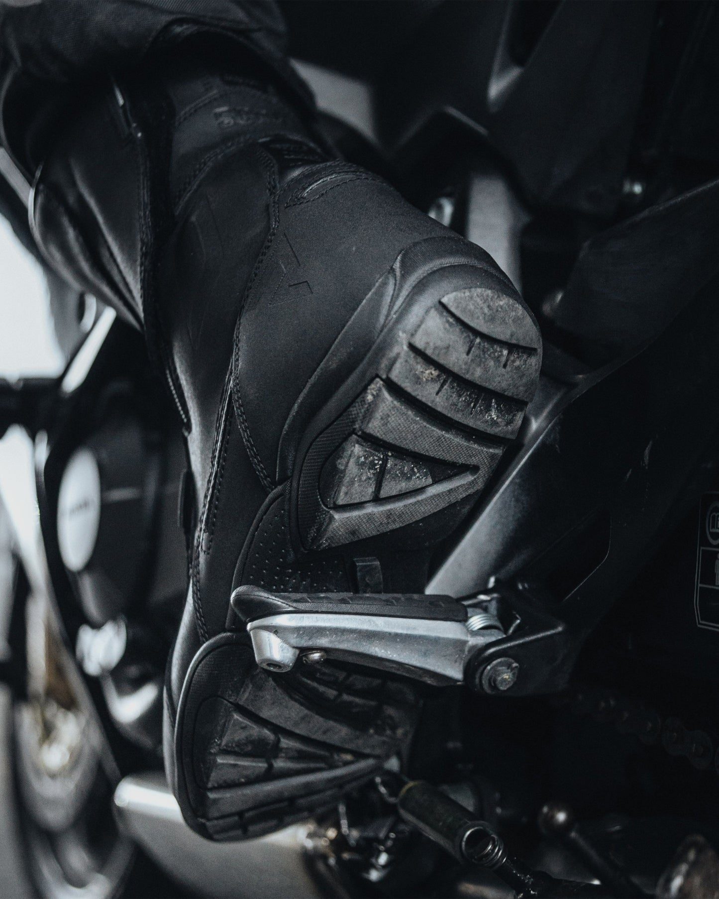 Scout Buty Motocyklowe Czarny Mat