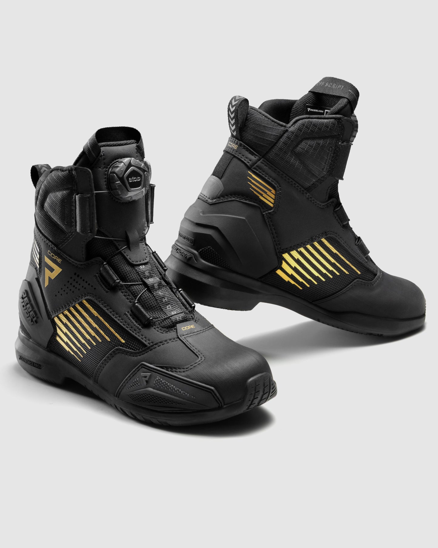 Core Buty Motocyklowe Złote
