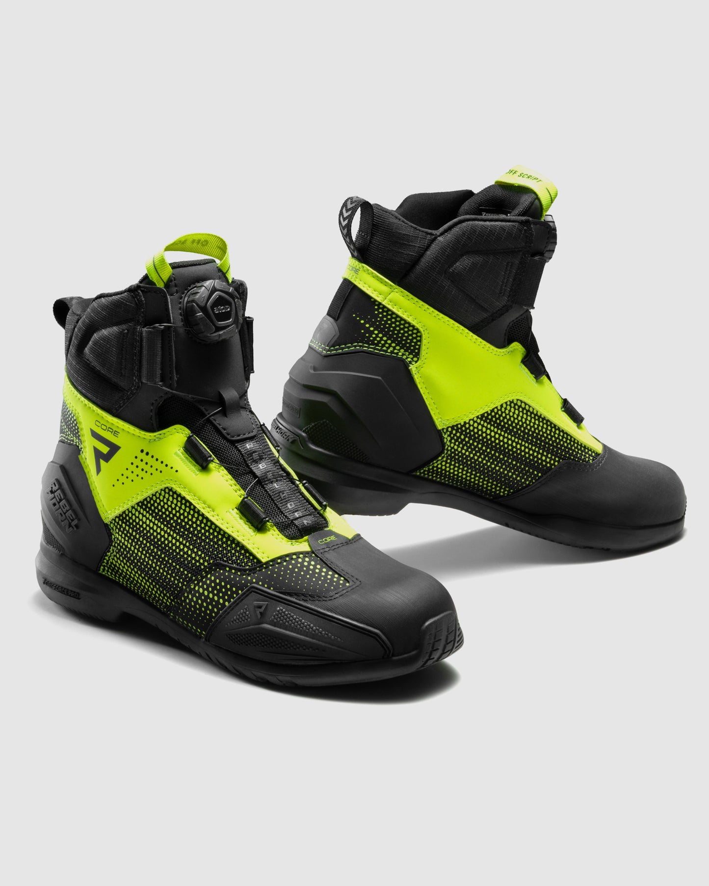 Core Buty Motocyklowe Żółte