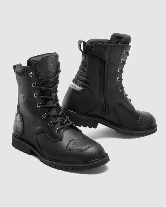 Falcon Buty Motocyklowe Czarne