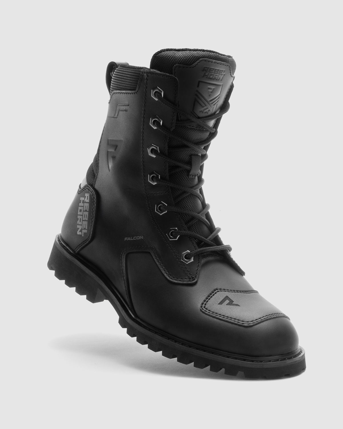 Falcon Buty Motocyklowe Czarne