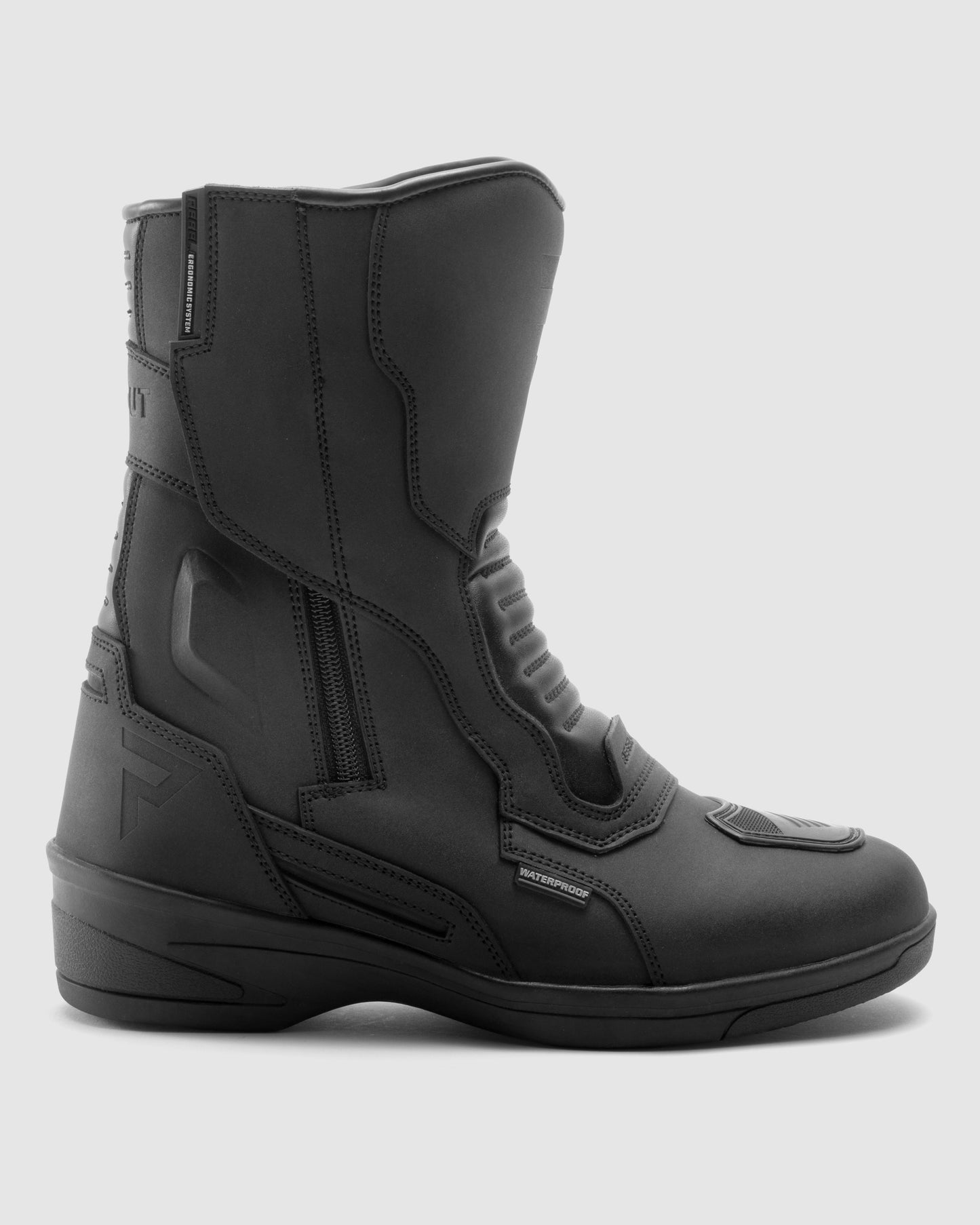 Scout High Heel Damskie Buty Motocyklowe Czarne