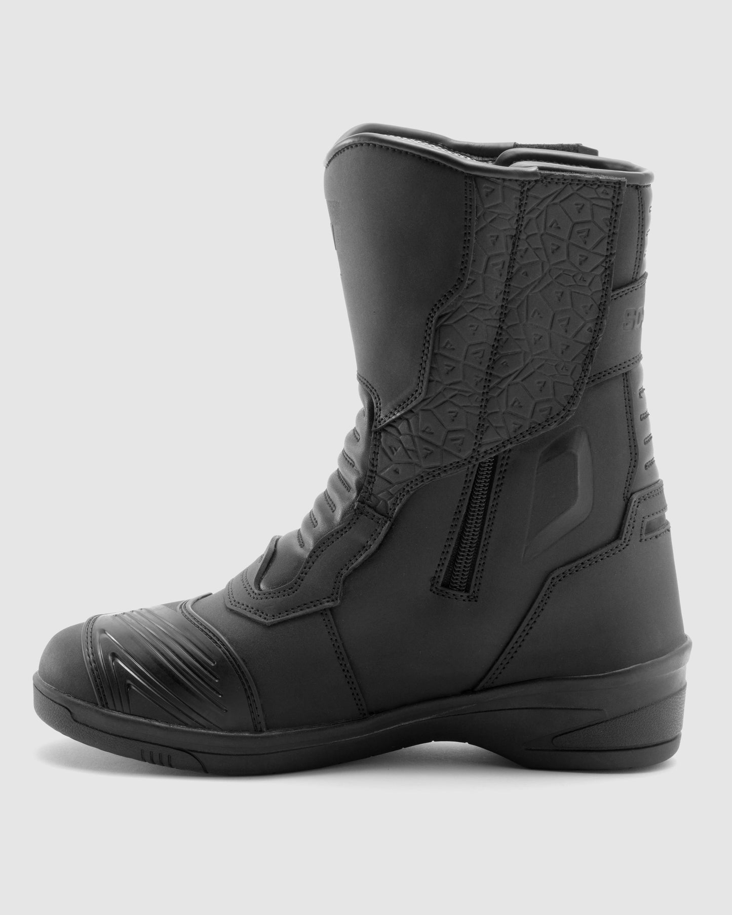 Scout High Heel Damskie Buty Motocyklowe Czarne