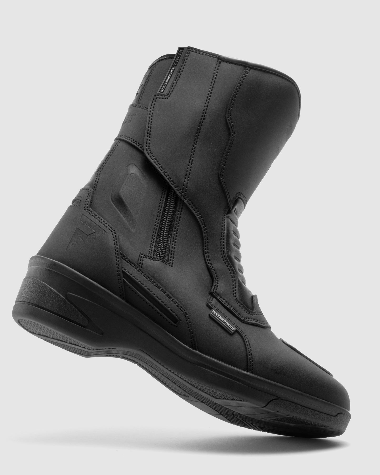 Scout High Heel Damskie Buty Motocyklowe Czarne