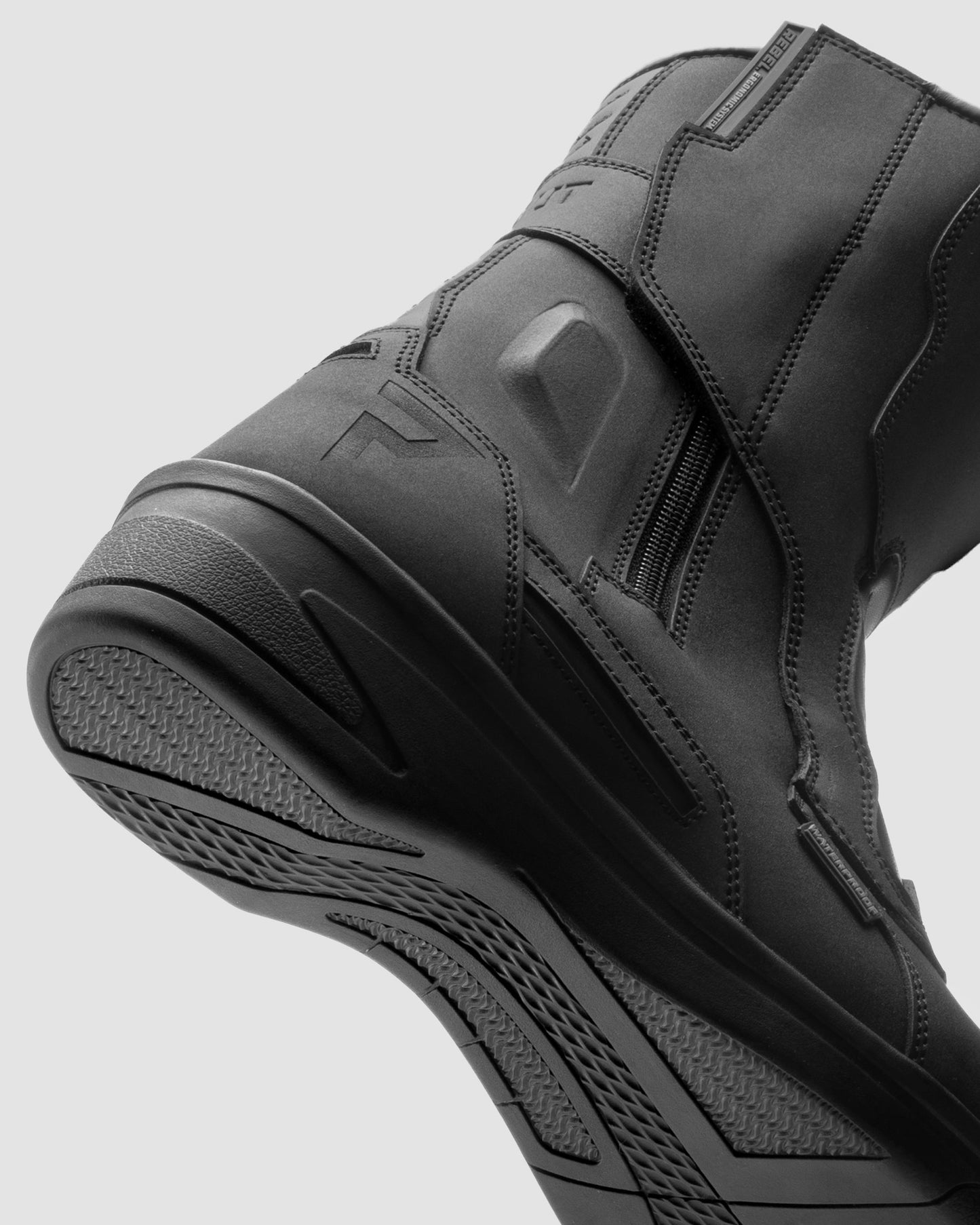 Scout High Heel Damskie Buty Motocyklowe Czarne