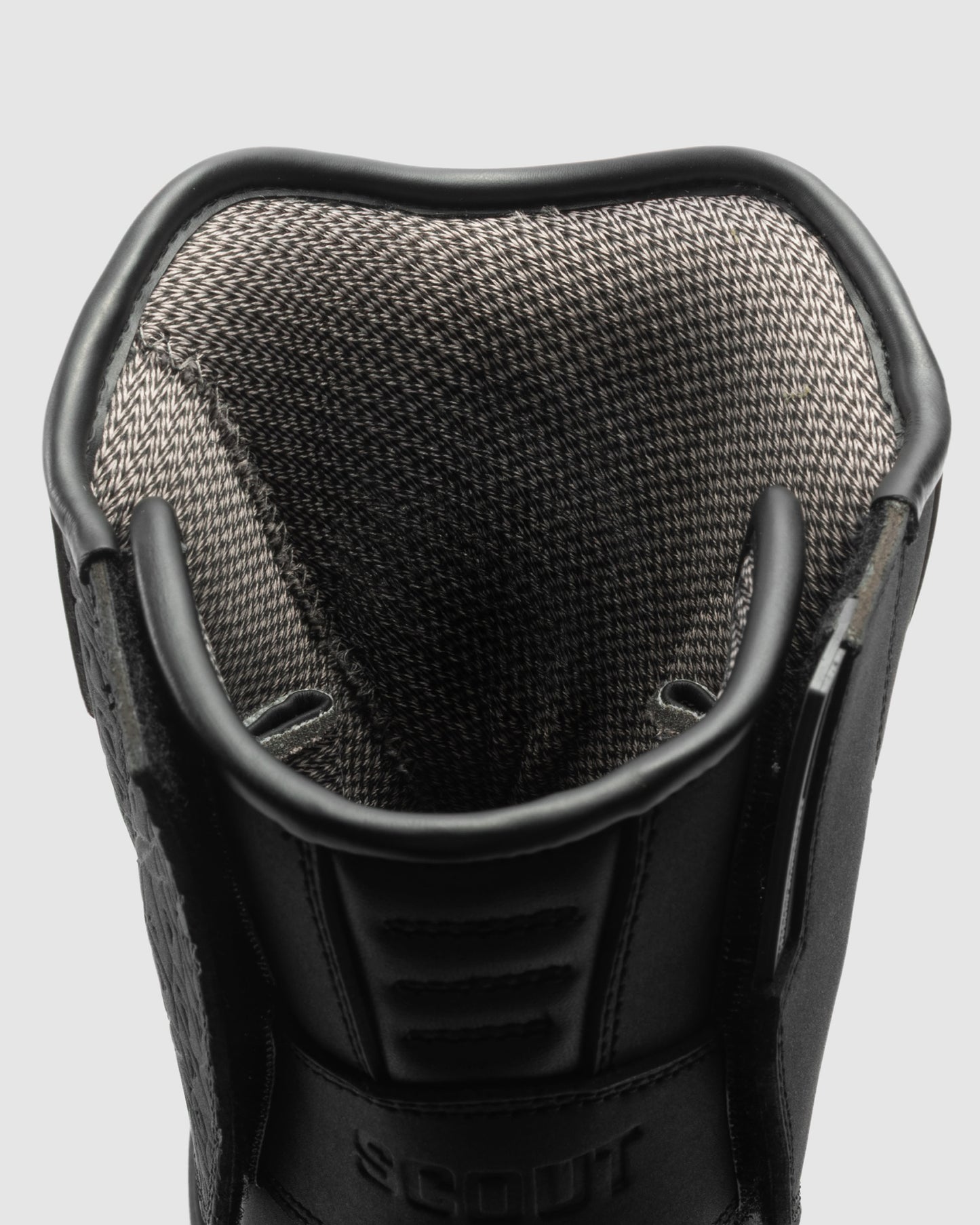 Scout High Heel Damskie Buty Motocyklowe Czarne