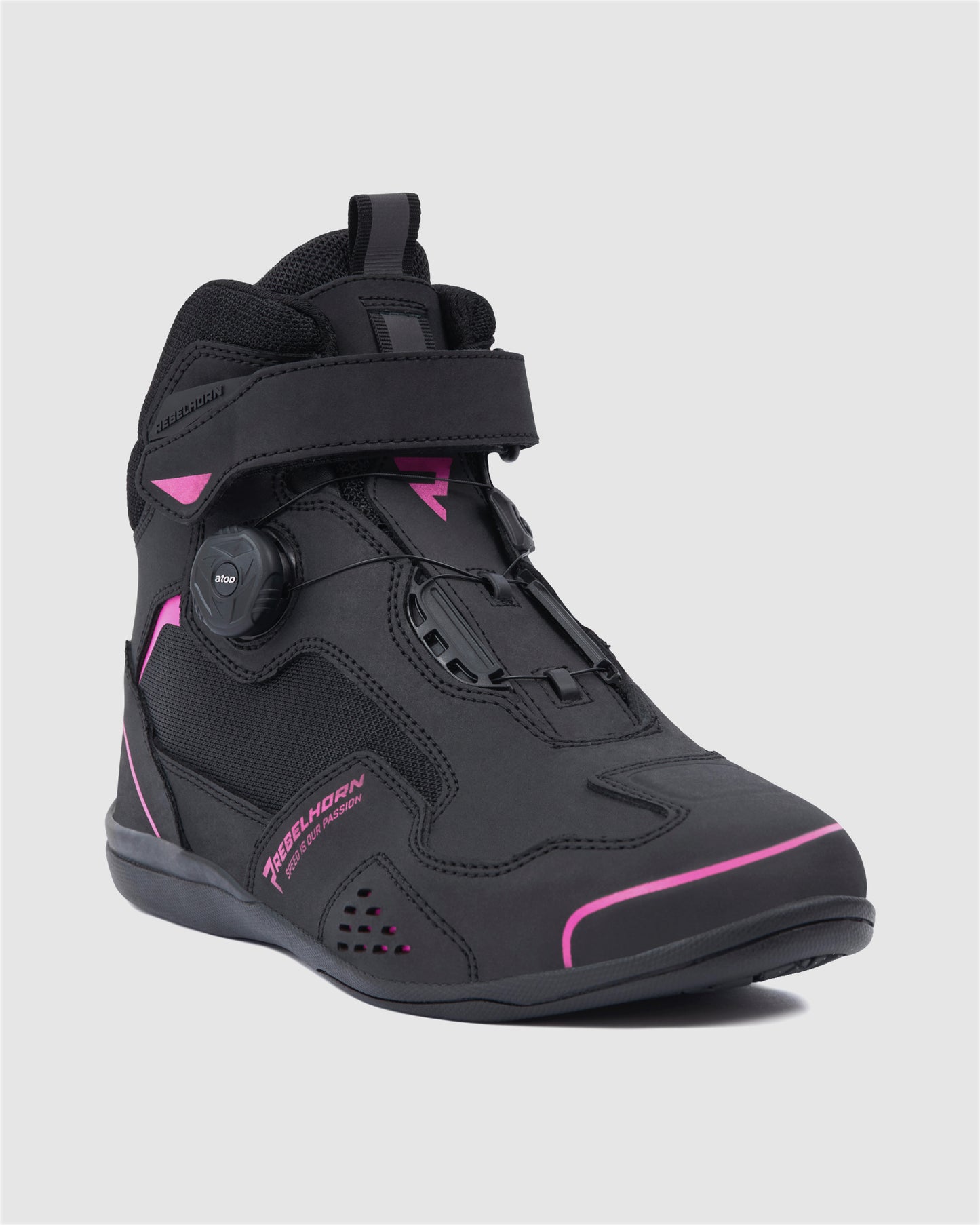 Spark II Damskie Buty Motocyklowe Różowe