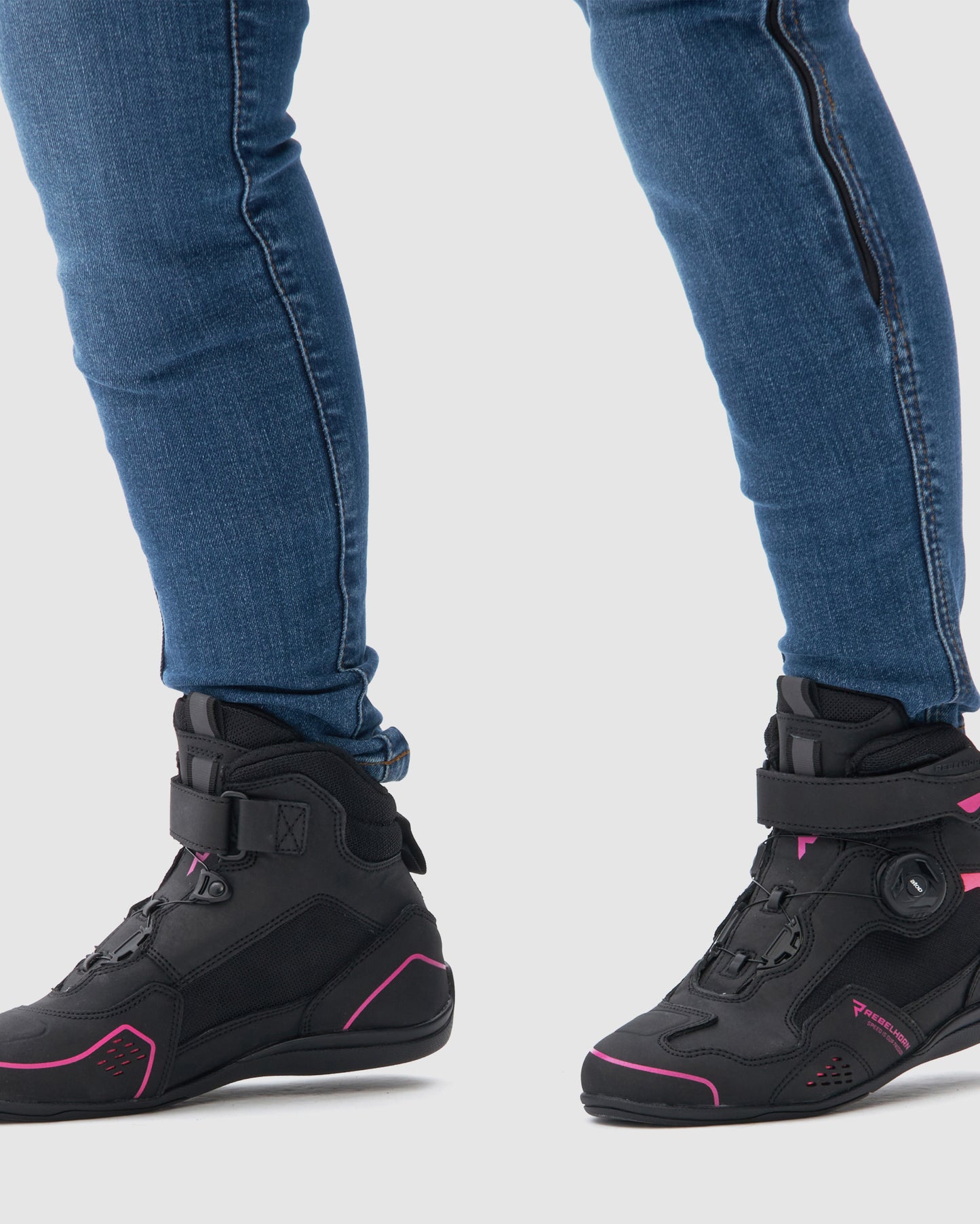 Spark II Damskie Buty Motocyklowe Różowe