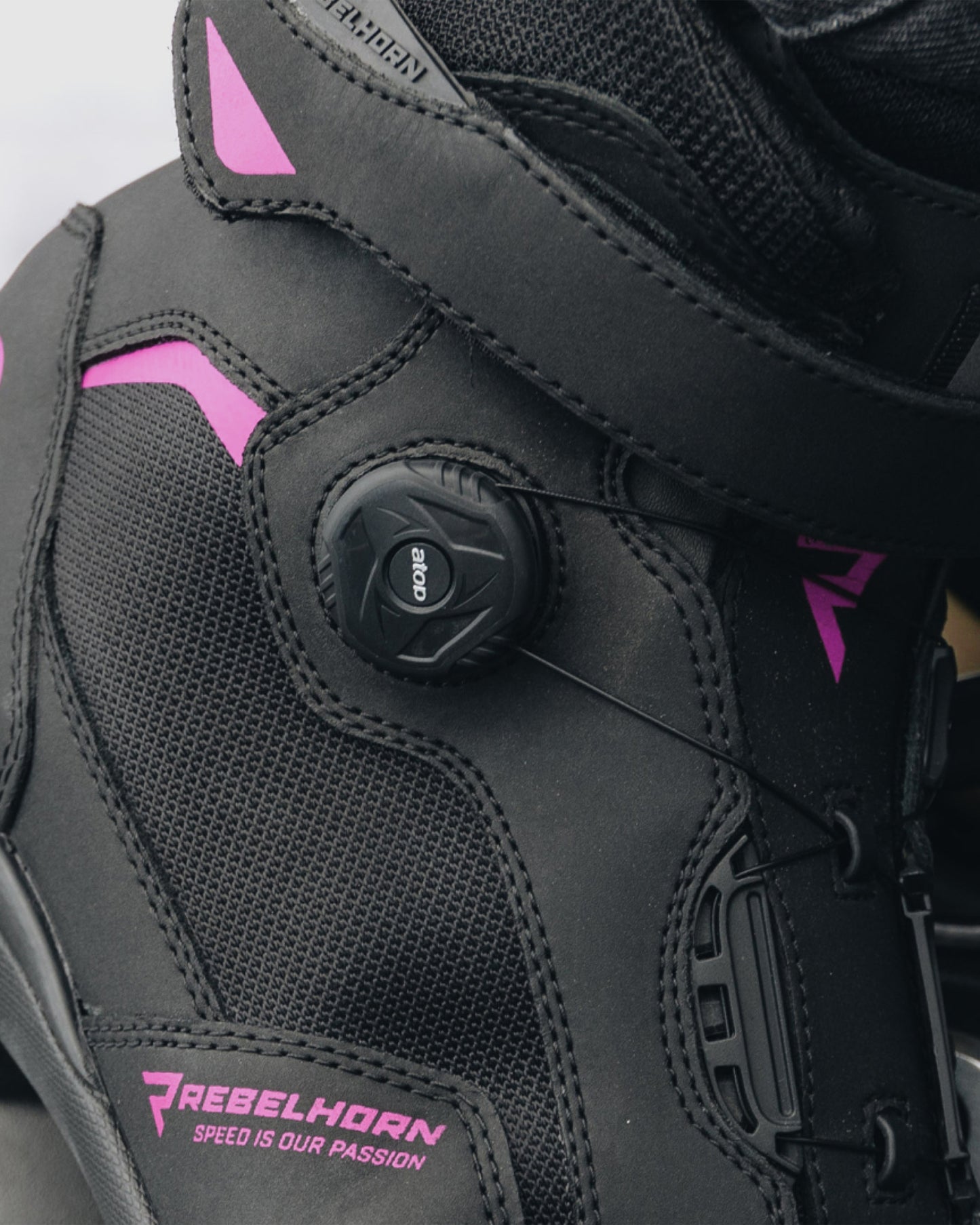 Spark II Damskie Buty Motocyklowe Różowe