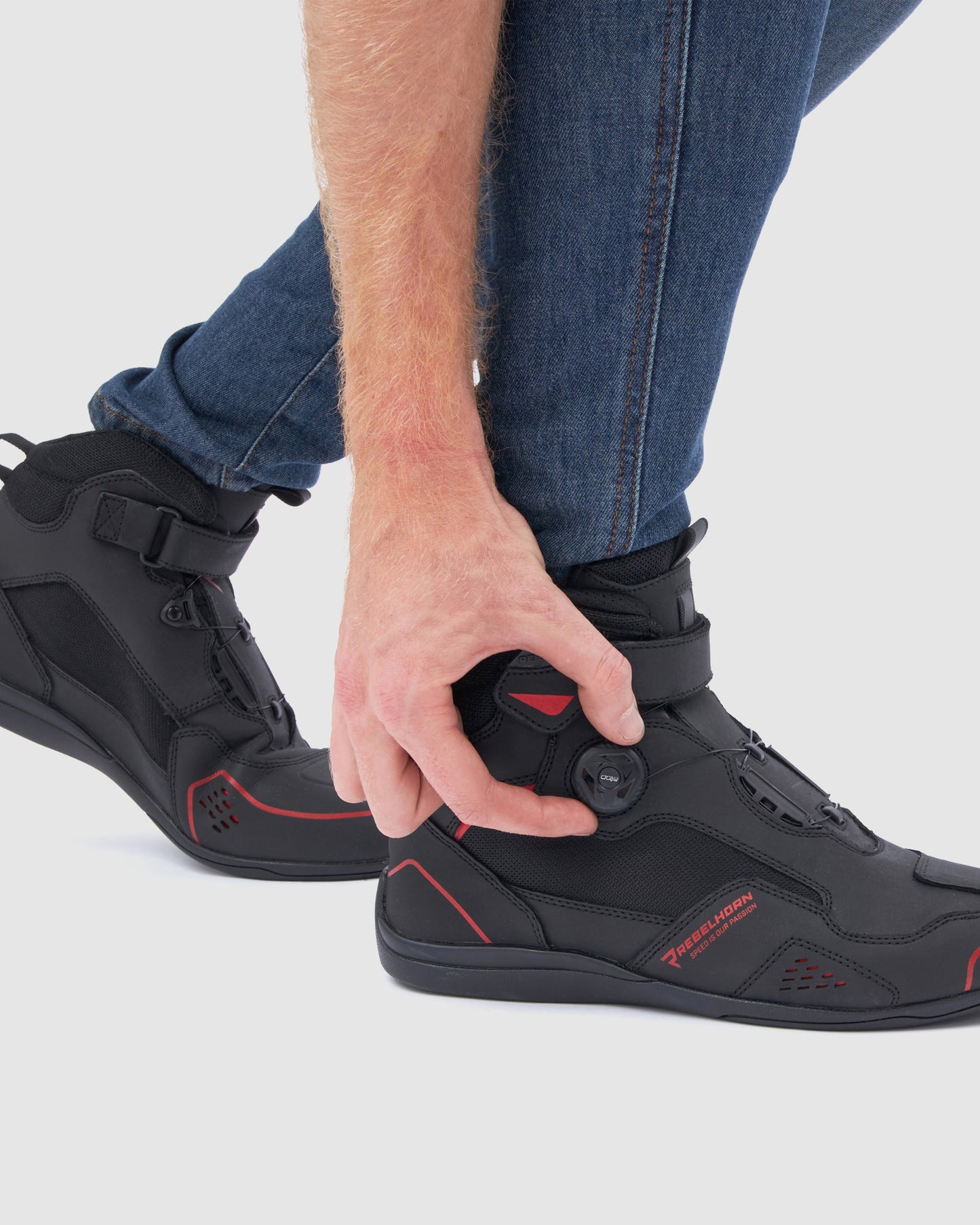 Spark II Buty Motocyklowe Czerwone