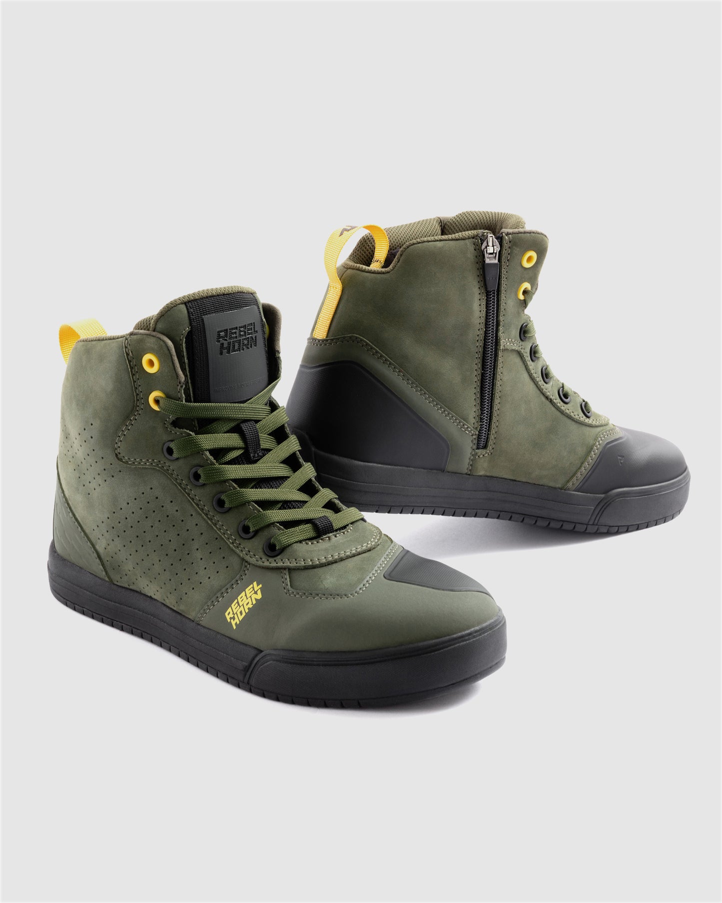 Spike Buty Motocyklowe Olive