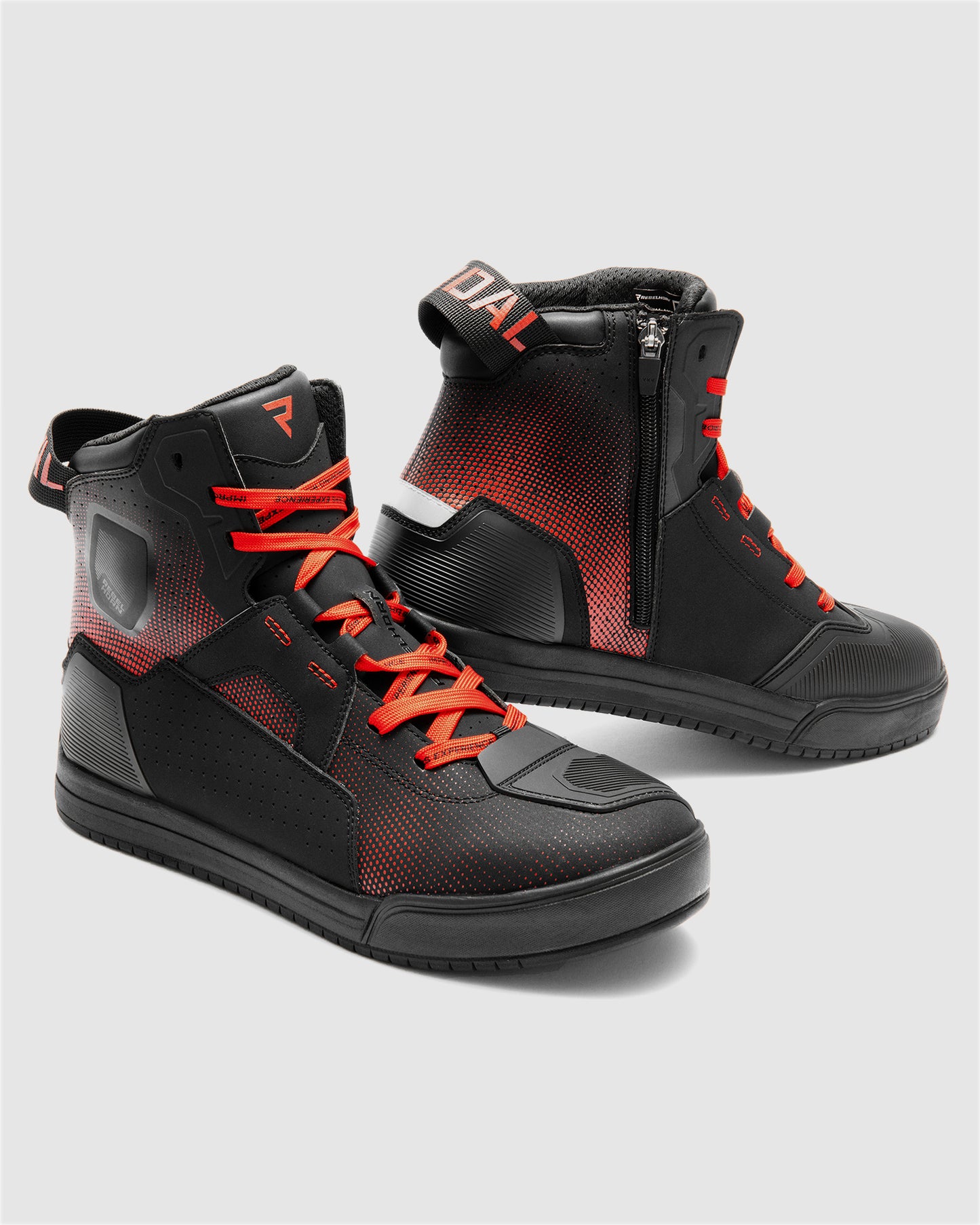 Vandal II Buty Motocyklowe Czerwone