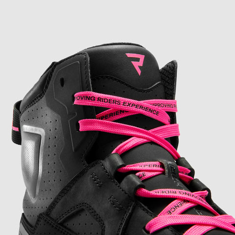 Buty Motocyklowe Rebelhorn Vandal II Lady Black/Pink