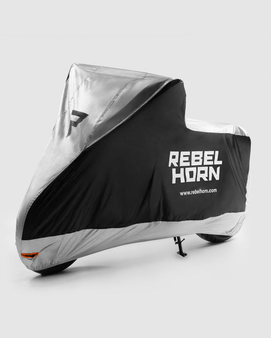 Shelter pokrowiec na motocykl Srebrny