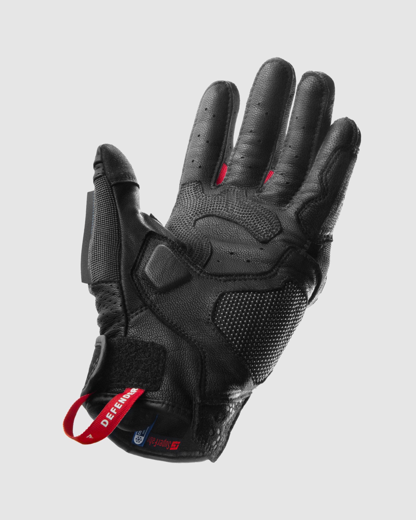 Core Rękawice Motocyklowe Czerwone