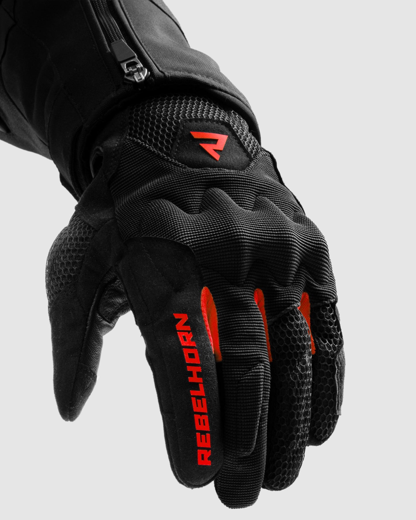 Core Rękawice Motocyklowe Czerwone