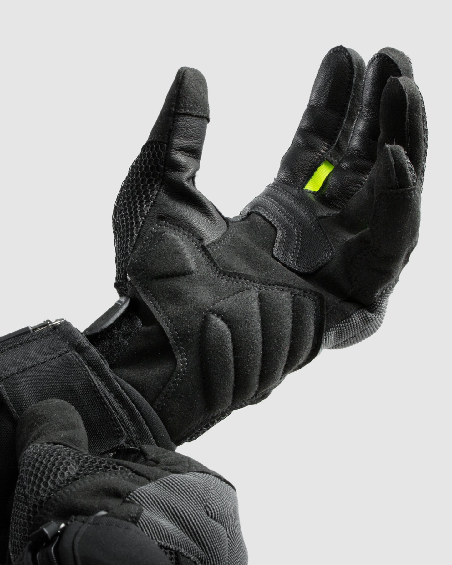Core Rękawice Motocyklowe Żółte Fluo